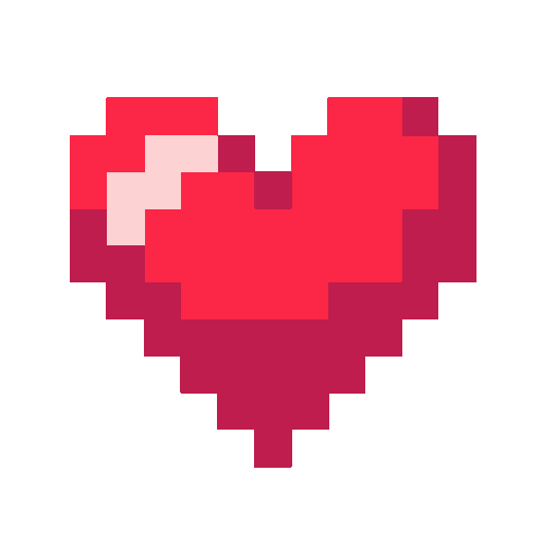 pixel heart